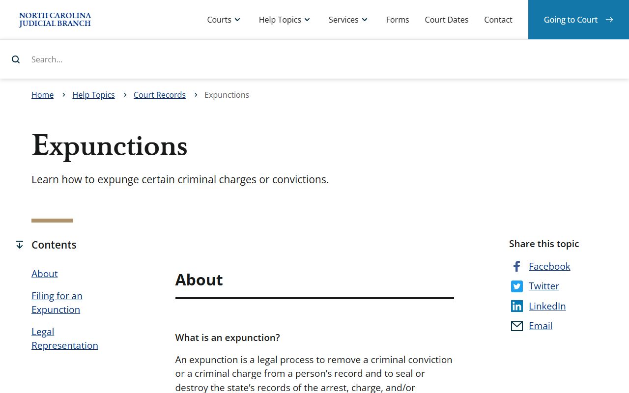 Caldwell County criminal court records expunction help
