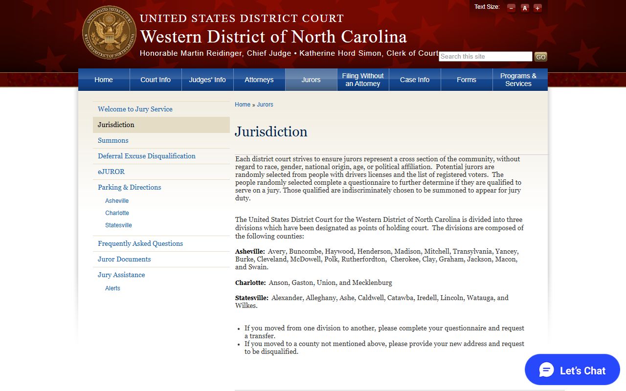 Caldwell County court records Western District jurisdiction