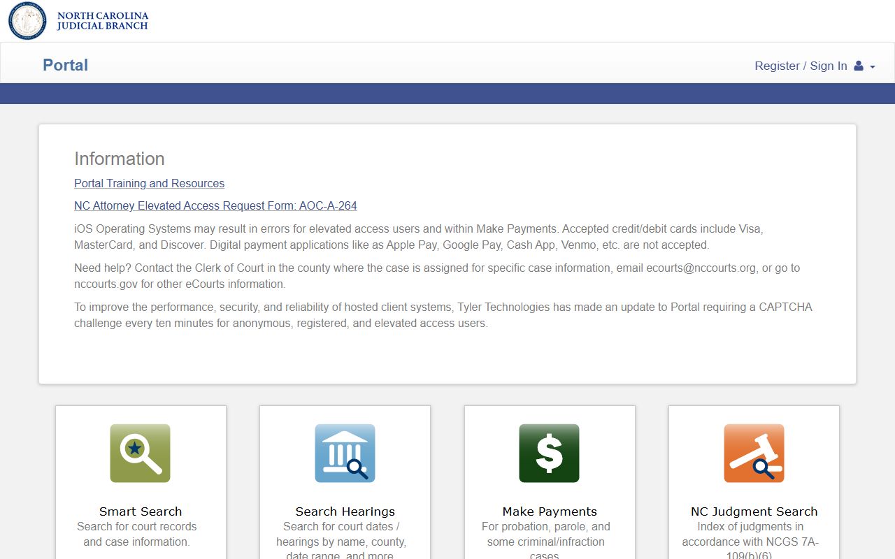 Caldwell County court records eCourts Portal home
